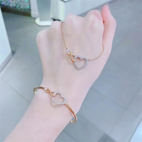 王一搏同款扭结项链戒指耳环手链