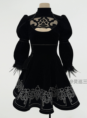 灵巡三生尼尔:机械纪元cos服YoRHa 2B小姐姐COS服