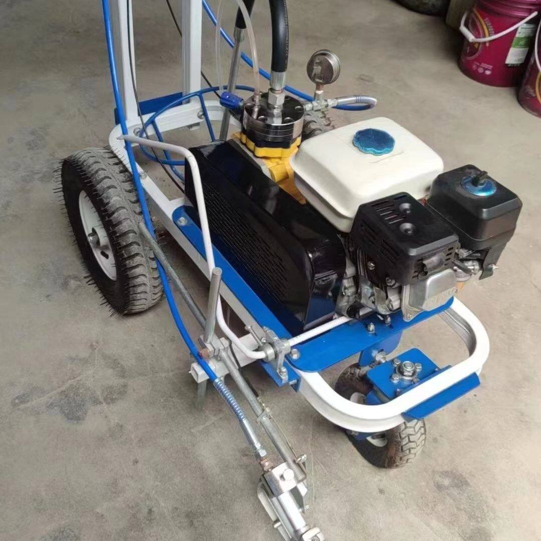 道路冷喷划线机小区停车