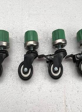 不锈钢存储架38管特殊万向轮与轴承两个手刹超级承重万向轮