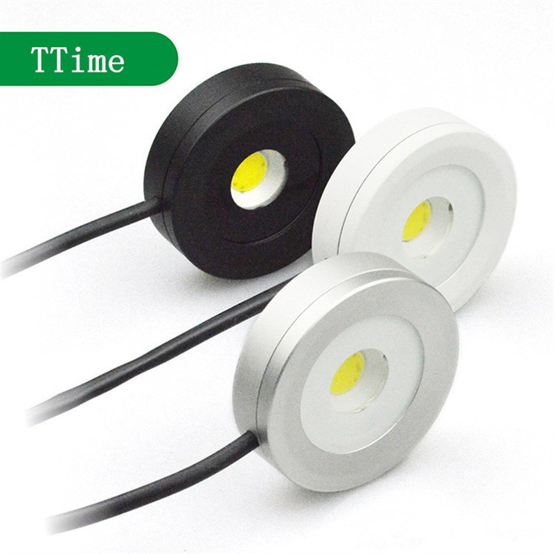 110V/220V户外防水射灯3W/5W室内明装筒灯可调光衣柜酒柜橱柜灯