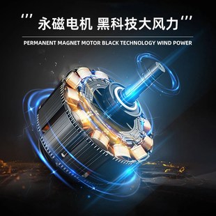 工业大风扇7米3厂房大风力车间仓库永磁电机大型吊扇强力降温通风