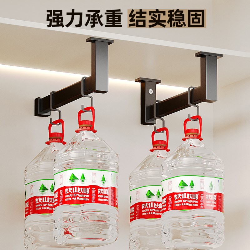 阳台吊柜镜柜毛巾杆顶装衣柜挂衣杆纵向竖向横杆衣通毛巾衣架窄柜