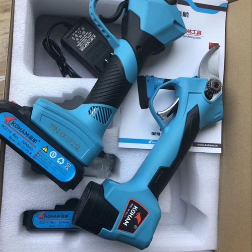 嘉航电动剪刀果树剪刀修枝剪充电式锂电剪刀高枝剪锂电锯农用果树