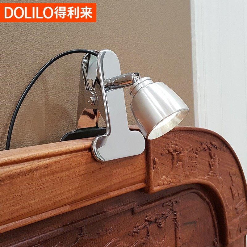 led护眼学生夹灯书桌夹式台灯鱼缸灯卧室宿舍床头阅读灯夹子灯,家装灯饰光源,阅读台灯(护眼灯/写字灯),淘宝优惠券,粉丝福利购,淘宝优惠卷