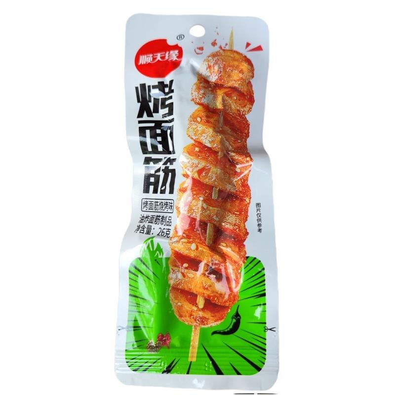 正宗顺天缘烤面筋手撕香辣