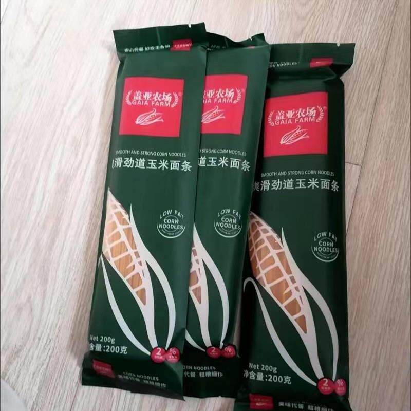 新货盖亚农场玉米面条200g
