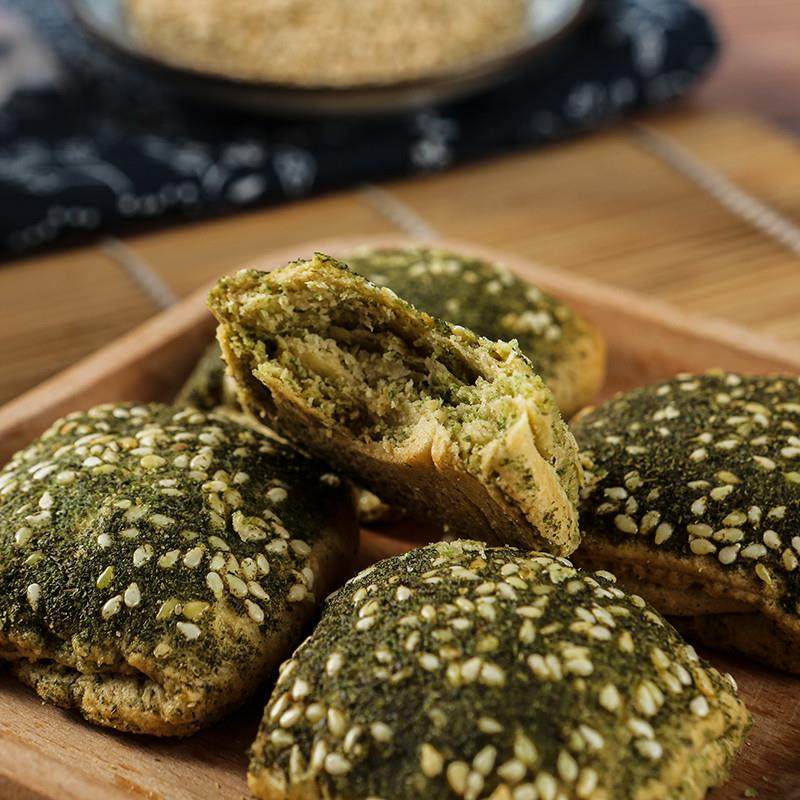 正宗宁波奉化溪口千层饼礼盒320克 海苔味手工千层酥饼干零食