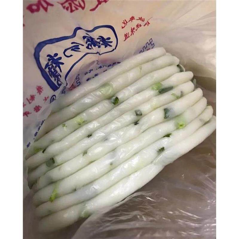 新日期上海糯勿糯 葱花年糕 650G 每日新鲜手工 不放防腐剂 散装