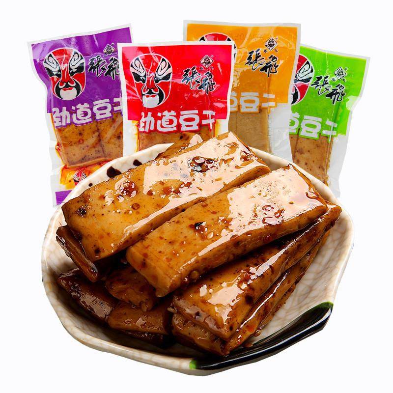 正宗四川风味张飞劲道豆干麻辣Q弹豆腐干独立小包办公室休闲零食