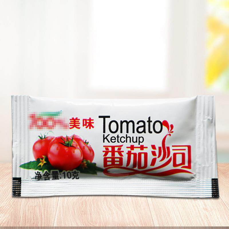 正宗番茄沙司整箱10g*600小包西式快餐连锁店外送调味酱番茄