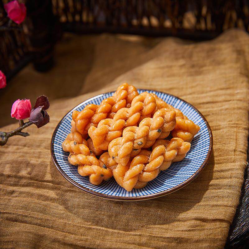 正宗网红小麻花零食小袋装单独包装椒盐味红糖蜂蜜味休闲 食品小