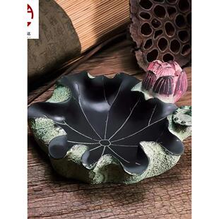 新中式覆古架子饰品艺术皂皂盒烟灰缸家客厅办公室茶几