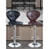 吧台椅旋转升降吧台椅高凳休闲咖啡靠背椅家舒适前台凳