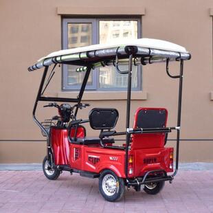 电动三轮车遮雨棚配件车棚全封闭小巴士电动车雨帘新款老年三轮车