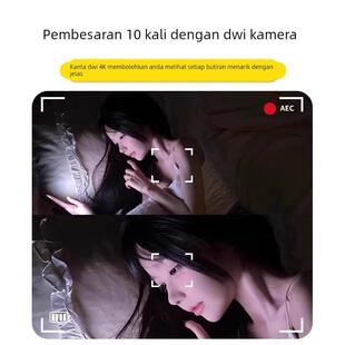 摄像头免插电2025新款无线孔摄像头监控家用可视频对话高清2000万