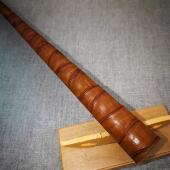 老料十八罗汉竹折扇直方9.5寸玉竹小骨文玩礼品扇子 苏工超薄扇面