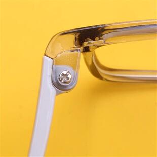 眼镜腿可调节折叠带耳钩防滑配件近视眼镜脚单牙凹牙眼镜脚套
