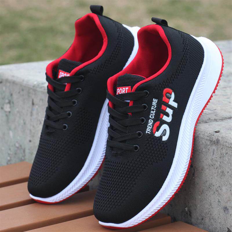 好货春秋季男士运动鞋软底防滑男鞋休闲鞋透气防臭跑步鞋子男网鞋