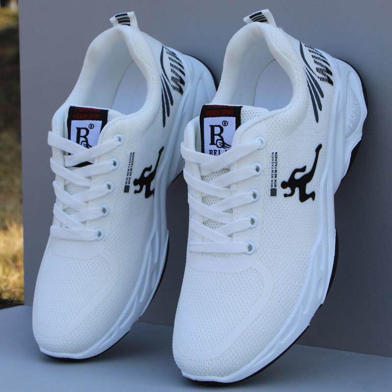 好货轻便防臭男鞋子男士运动鞋2026新款春秋季透气网鞋休闲鞋跑步