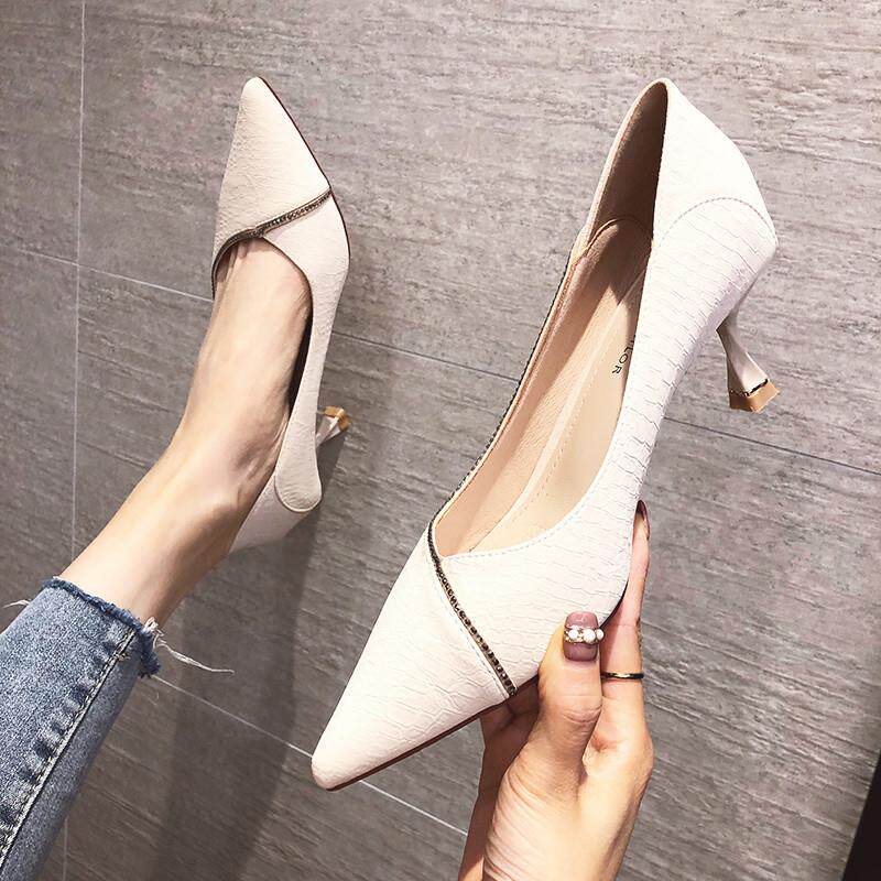 好货法式高跟鞋设计感小众气质2026新款鞋子女春秋百搭优雅细跟单