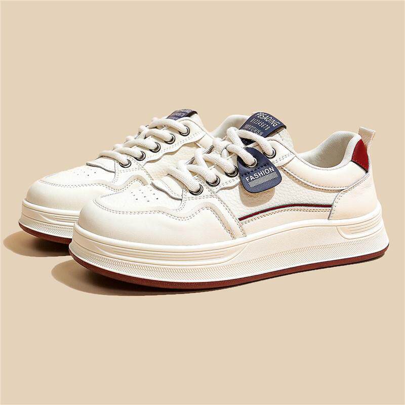 好货小白鞋女生百搭春秋平厚底2026夏季新款网红爆单休闲老爹运动