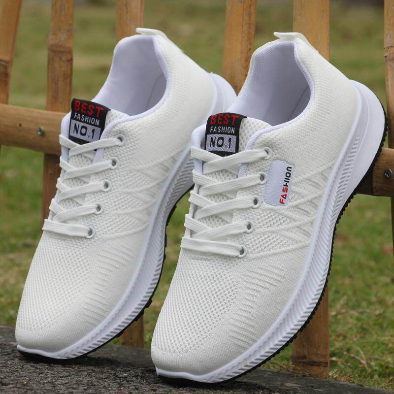 好货春秋季网面透气男鞋休闲鞋软底轻便防臭运动鞋男款网鞋跑步鞋