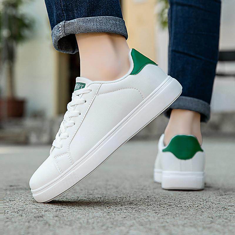 好货绿尾小白鞋男款2026新款爆休闲板鞋男女平底鞋子潮牌百搭运动