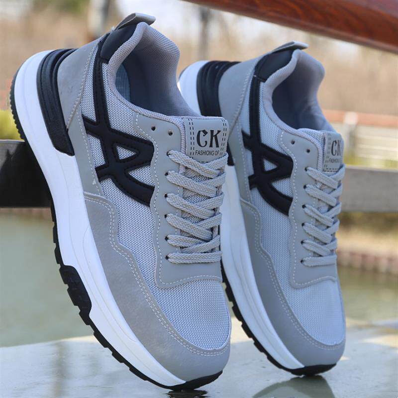 好货新款男鞋春夏季百搭透气网面运动鞋韩版软底防滑学生休闲跑步