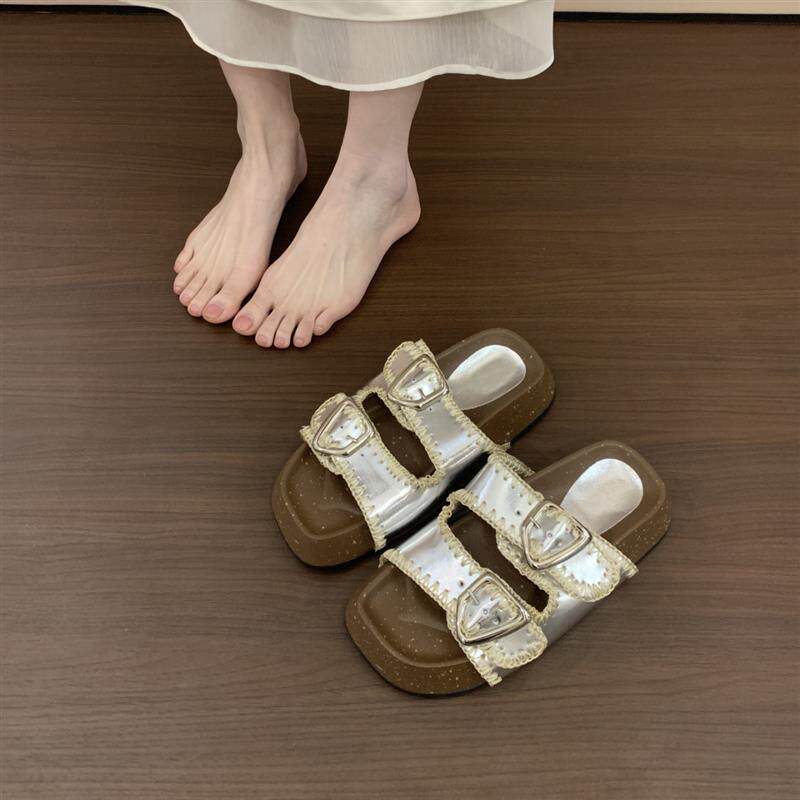 好货厚底爆款勃肯拖鞋女夏季外穿2026新款女鞋子百搭爆款沙滩罗马