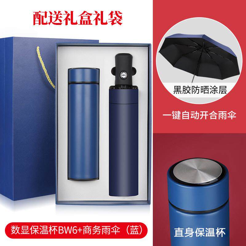锦鲤雨伞保温杯礼盒定制logo企业商务笔记本充电宝套装伴手礼送礼