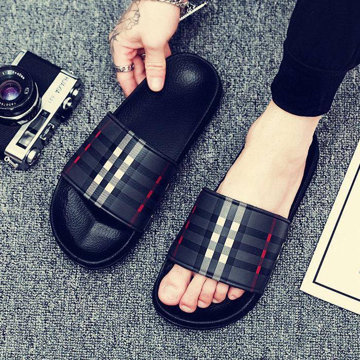 新品男士拖鞋夏季踩屎感外穿居家室内防滑欧洲站凉拖鞋男款沙滩一
