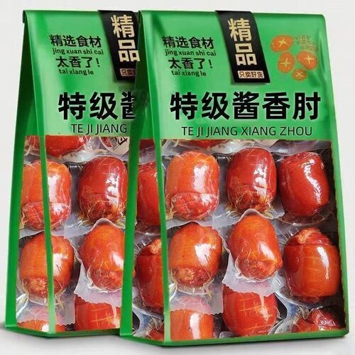 特价】正宗酱香肘花开袋即食卤味猪肘花真空包装凉拌下酒菜山药粉
