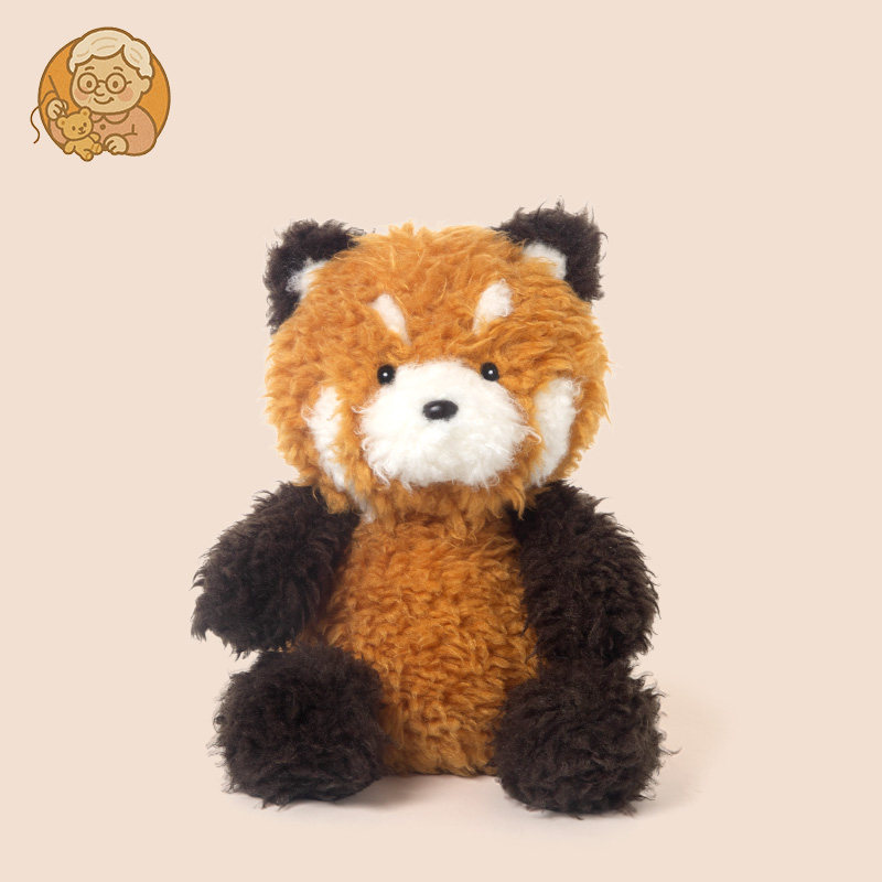 好外婆小熊猫毛绒玩偶公仔