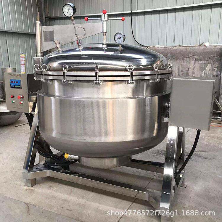 压锅煮酱牛肉的做法 压锅煮大骨 福建煮牛腩大压锅工厂