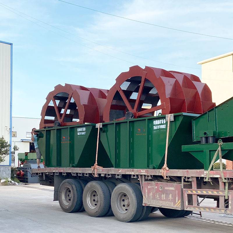 小型洗沙机轮斗洗砂机设备鹅卵石高岭土淘金工具3030定制水洗