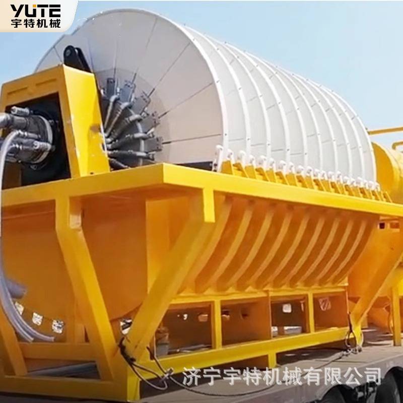 陶瓷过滤机固液分离过滤设备圆盘式煤泥尾矿物料脱水设备