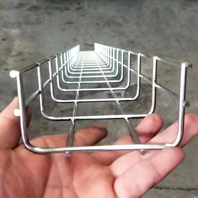 网格桥架网状镂空线槽机房通信桥架防火电镀锌不锈钢网格桥架