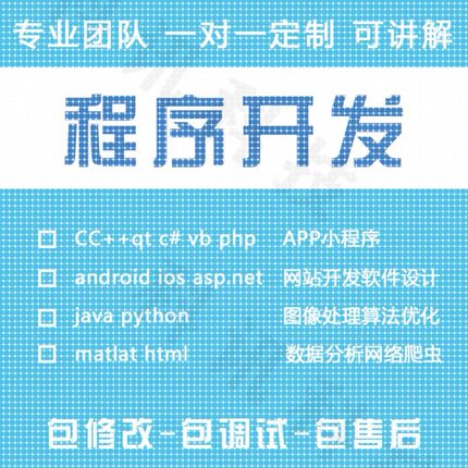 java代编程调试matlab软件开发php代码编写c++语言python深度学习