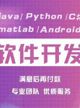 下app微信小程序java编写代码代做软件matlab开发python定制代c