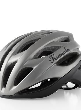 卡慕拉自行车黑色骑行头盔男款四季山地车公路单车安全女骑行装备