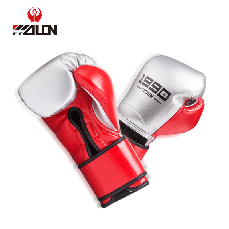 WOLON五龙1990比赛拳击手套男成人散打训练格斗搏击高端拳套