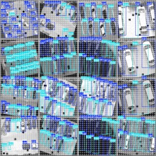 计算机视觉深度学习停车场检测训练数据YOLO格式