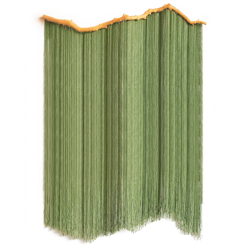 手工编织流苏田园森系门帘隔断帘窗帘玄关帘软装民宿中式装饰挂毯