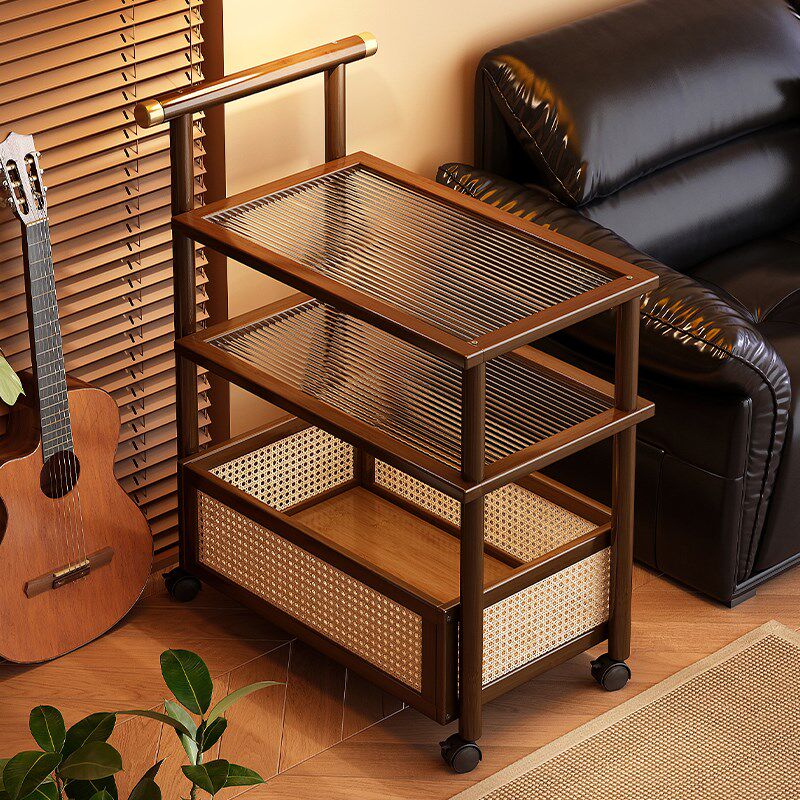 中古小推车家用可移动多功能置物架客厅沙发边几非实木简易储物架,住宅家具,移动边几/推车,淘宝优惠券,粉丝福利购,淘宝优惠卷