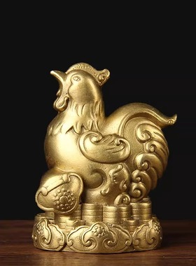 铜猪西北缺角房子缺角化解摆件西北补角摆件铜狗房屋缺西北角化解