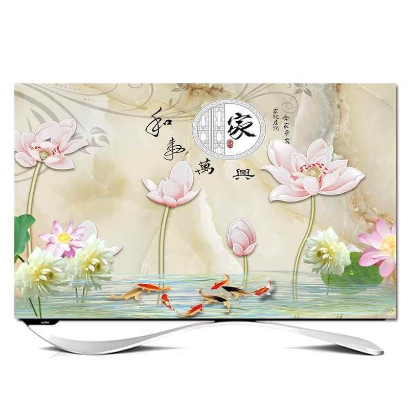 55寸液晶电视机罩50 60 65 75防尘罩新品曲面台挂式电视机新品
