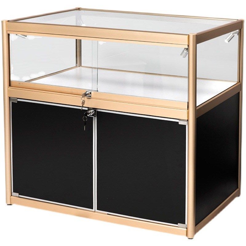 玻璃展示柜子珠宝饰品首饰柜台展柜产品陈列柜手机柜台Z烟酒柜货