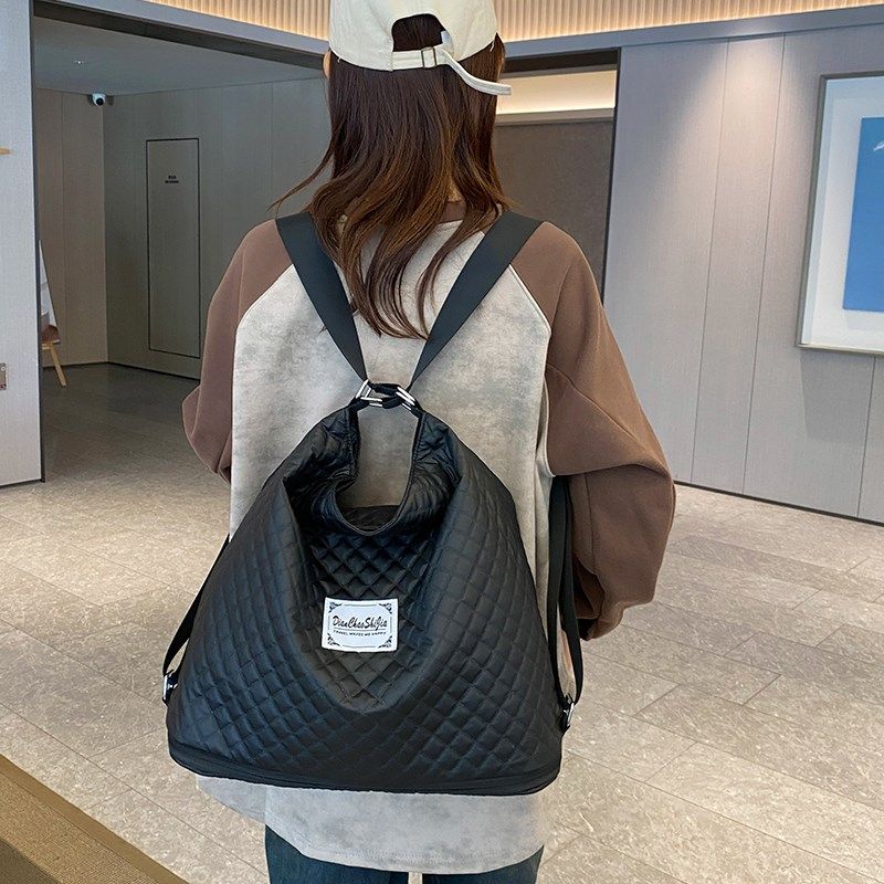 双肩斜挎两用包女2024新款时尚多功能三用M背包女士单肩背挎通勤