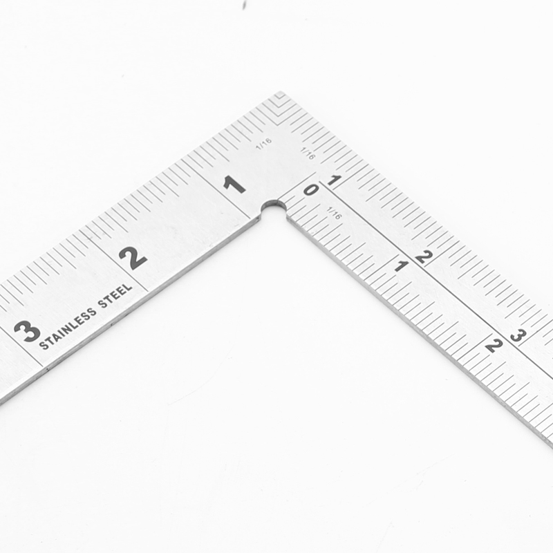 波斯工具加厚不锈钢直角尺钢角尺拐尺90度方尺30/50cm木工L曲尺